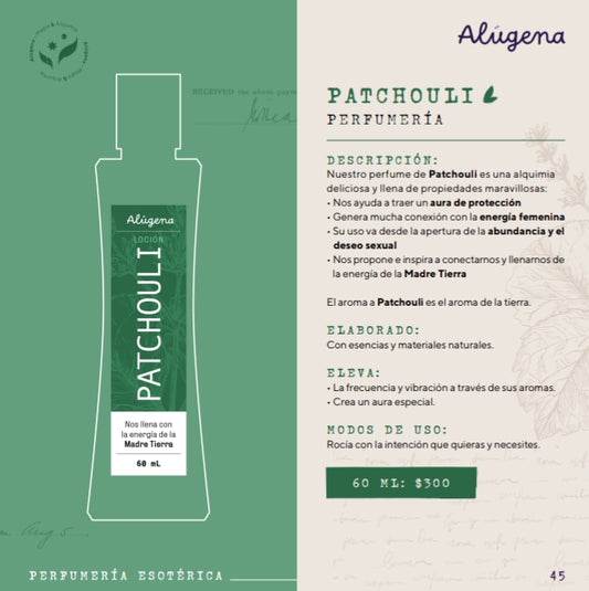 LOCIÓN DE PATCHOULI